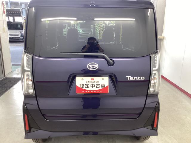 タントカスタムＸ衝突被害軽減ブレーキ　横滑り防止装置　パノラマカメラ　オートマチックハイビーム　アイドリングストップ　ステアリングスイッチ　オートライト　キーフリーシステム　オートエアコン　マット　バイザー（岐阜県）の中古車