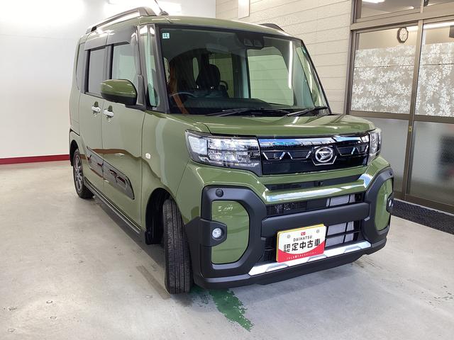 タントファンクロス衝突被害軽減ブレーキ　横滑り防止装置　パノラマカメラ　オートマチックハイビーム　アイドリングストップ　ステアリングスイッチ　オートライト　キーフリーシステム　オートエアコン（岐阜県）の中古車