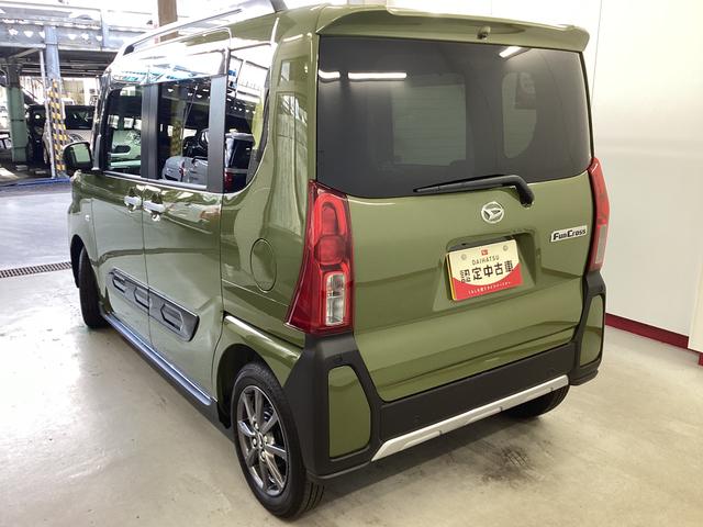 タントファンクロス衝突被害軽減ブレーキ　横滑り防止装置　パノラマカメラ　オートマチックハイビーム　アイドリングストップ　ステアリングスイッチ　オートライト　キーフリーシステム　オートエアコン（岐阜県）の中古車