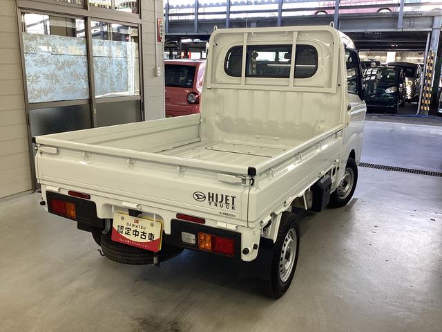 ハイゼットトラックスタンダード衝突被害軽減ブレーキ　横滑り防止装置　４ＷＤ　ＭＴ　エアコン　パワステ　ラジオ　オートハイビーム　アイドリングストップ　オートライト　マット　バイザー（岐阜県）の中古車