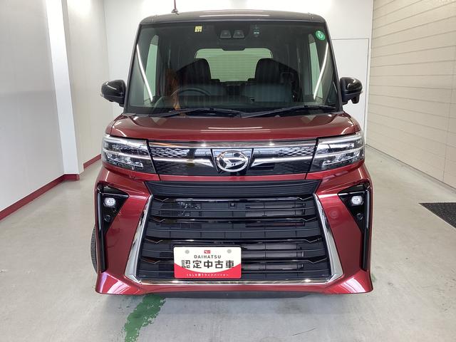 タントカスタムRS衝突被害軽減ブレーキ 横滑り防止装置 オートハイビーム アイドリングストップ ステアリングスイッチ オートライト キーフリー オートエアコン ナビ ドラレコ ETC パノラマカメラ マット バイザー(岐阜県)の中古車