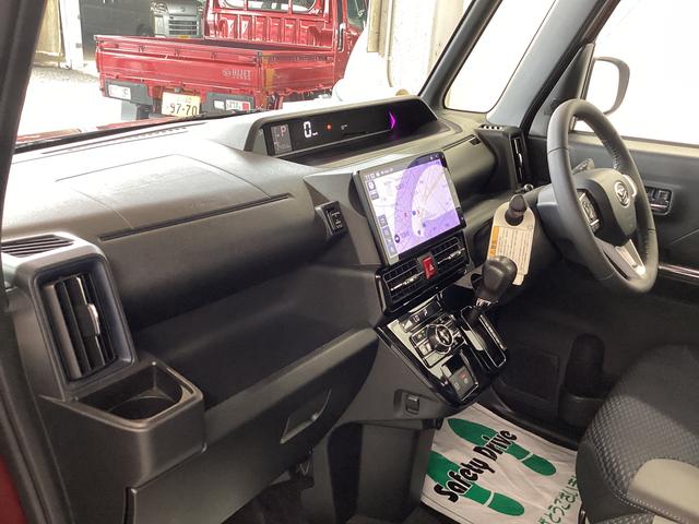 タントカスタムRS衝突被害軽減ブレーキ 横滑り防止装置 オートハイビーム アイドリングストップ ステアリングスイッチ オートライト キーフリー オートエアコン ナビ ドラレコ ETC パノラマカメラ マット バイザー(岐阜県)の中古車