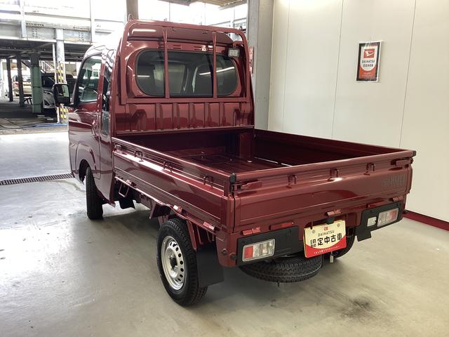 ハイゼットトラックジャンボエクストラ衝突被害軽減ブレーキ　横滑り防止装置　４ＷＤ　ＣＶＴ　エアコン　パワステ　ＣＤチューナー　オートハイビーム　アイドリングストップ　オートライト　マット（岐阜県）の中古車