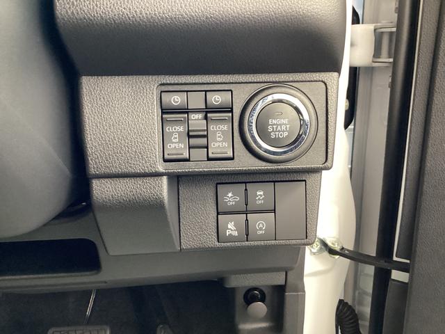 ムーヴキャンバスストライプスGターボ衝突被害軽減ブレーキ 横滑り防止装置 オートハイビーム アイドリングストップ ステアリングスイッチ オートライト キーフリーシステム オートエアコン パノラマカメラ(岐阜県)の中古車