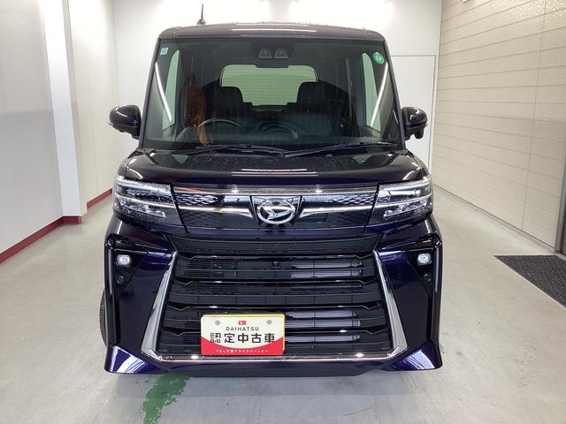タントカスタムＸ衝突被害軽減ブレーキ　横滑り防止装置　オートハイビーム　アイドリングストップ　ステアリングスイッチ　オートライト　キーフリーシステム　オートエアコン　パノラマカメラ（岐阜県）の中古車