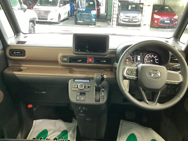 ムーヴキャンバスセオリーＧ衝突被害軽減ブレーキ　横滑り防止装置　オートハイビーム　アイドリングストップ　ステアリングスイッチ　オートライト　キーフリーシステム　オートエアコン　パノラマカメラ（岐阜県）の中古車