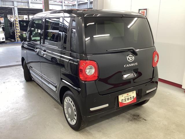 ムーヴキャンバスセオリーG衝突被害軽減ブレーキ 横滑り防止装置 オートハイビーム アイドリングストップ ステアリングスイッチ オートライト キーフリーシステム オートエアコン パノラマカメラ(岐阜県)の中古車