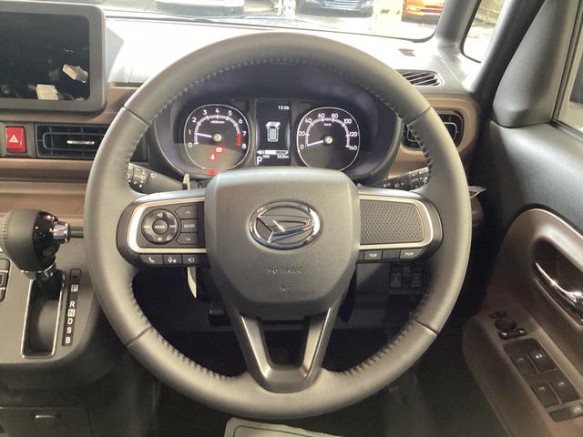 ムーヴキャンバスセオリーG衝突被害軽減ブレーキ 横滑り防止装置 オートハイビーム アイドリングストップ ステアリングスイッチ オートライト キーフリーシステム オートエアコン パノラマカメラ(岐阜県)の中古車