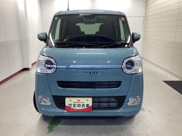 ムーヴキャンバスセオリーG衝突被害軽減ブレーキ 横滑り防止装置 オートハイビーム アイドリングストップ ステアリングスイッチ オートライト キーフリーシステム オートエアコン パノラマカメラ(岐阜県)の中古車