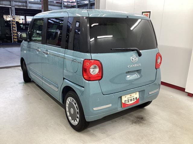 ムーヴキャンバスセオリーG衝突被害軽減ブレーキ 横滑り防止装置 オートハイビーム アイドリングストップ ステアリングスイッチ オートライト キーフリーシステム オートエアコン パノラマカメラ(岐阜県)の中古車