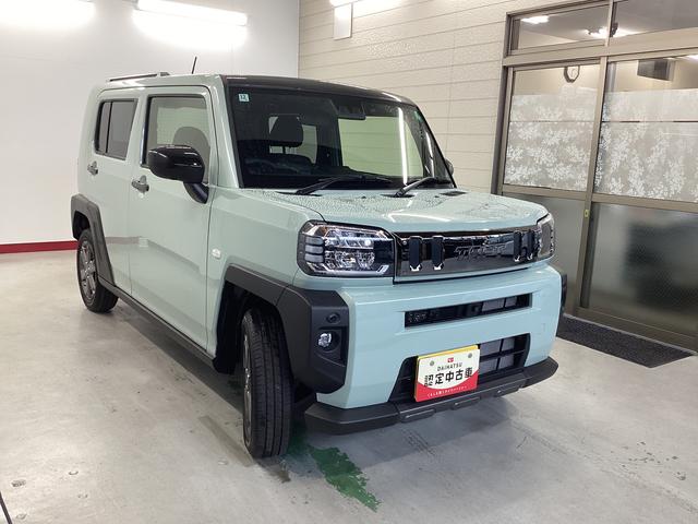 タフトＧ　ダーククロムベンチャー衝突被害軽減ブレーキ　横滑り防止装置　４ＷＤ　オートハイビーム　アイドリングストップ　ステアリングスイッチ　オートライト　キーフリー　オートエアコン　ナビ　ドラレコ　パノラマカメラ　ＥＴＣ　マット（岐阜県）の中古車