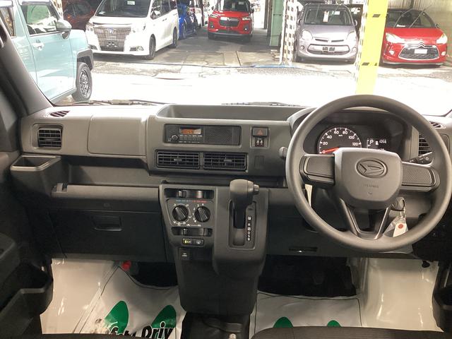 ハイゼットカーゴＤＸ衝突被害軽減ブレーキ　横滑り防止装置　２ＷＤ　ＣＶＴ　エアコン　パワステ　ラジオ　オートハイビーム　アイドリングストップ　オートライト（岐阜県）の中古車