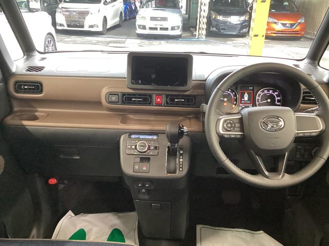 ムーヴキャンバスセオリーＧ衝突被害軽減ブレーキ　横滑り防止装置　４ＷＤ　オートハイビーム　アイドリングストップ　ステアリングスイッチ　オートライト　キーフリーシステム　オートエアコン　パノラマカメラ（岐阜県）の中古車