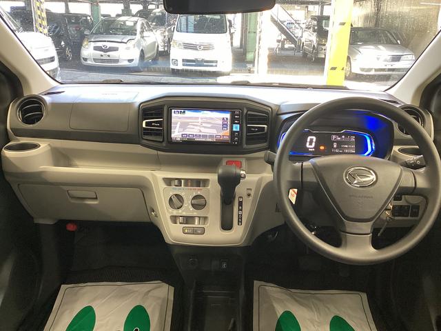 ミライースX リミテッドSAIII衝突被害軽減ブレーキ 横滑り防止装置 オートハイビーム アイドリングストップ オートライト キーレス エアコン ナビ バックカメラ マット バイザー(岐阜県)の中古車