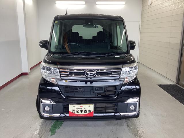 タントカスタムＲＳ　ＳＡII衝突被害軽減ブレーキ　横滑り防止装置　アイドリングストップ　ステアリングスイッチ　オートライト　キーフリーシステム　オートエアコン　ナビ　バックカメラ　ＥＴＣ　マット　バイザー（岐阜県）の中古車