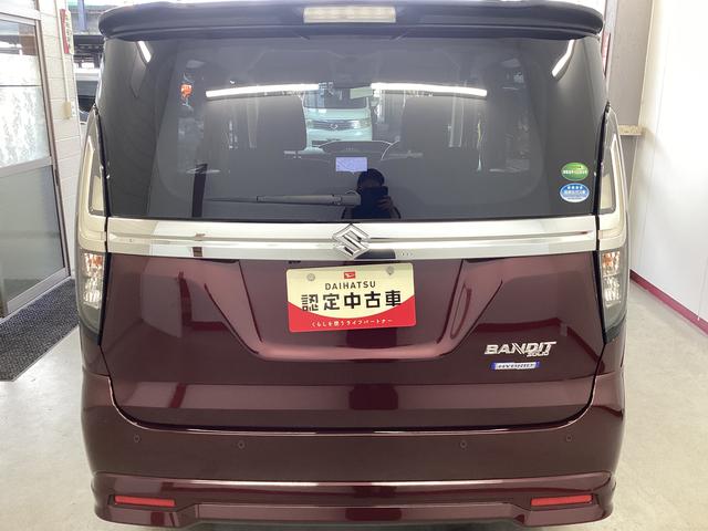 ソリオバンディットハイブリッドＭＶ衝突被害軽減ブレーキ　横滑り防止装置　アイドリングストップ　ステアリングスイッチ　オートライト　キーフリーシステム　オートエアコン　ナビ　ドラレコ　パノラマカメラ　ＥＴＣ　マット　バイザー（岐阜県）の中古車