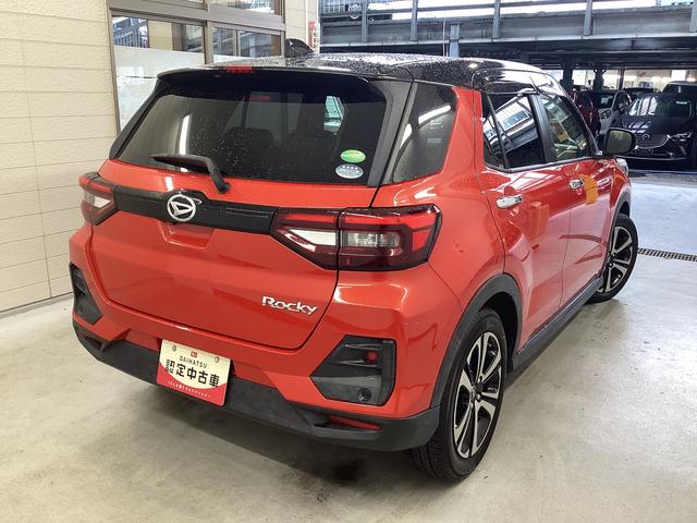 ロッキープレミアム衝突被害軽減ブレーキ　横滑り防止装置　オートハイビーム　アイドリングストップ　ステアリングスイッチ　オートライト　キーフリー　オートエアコン　ナビ　ドラレコ　パノラマカメラ　ＥＴＣ　マット　バイザー（岐阜県）の中古車