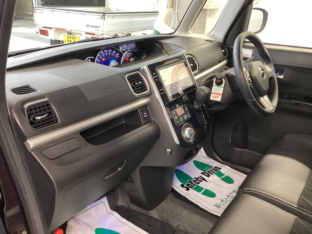 タントカスタムＲＳ　トップエディションリミテッドＳＡIII衝突被害軽減ブレーキ　横滑り防止装置　４ＷＤ　オートハイビーム　アイドリングストップ　ステアリングスイッチ　オートライト　キーフリー　エアコン　ナビ　ドラレコ　パノラマカメラ　ＥＴＣ　マット　バイザー（岐阜県）の中古車