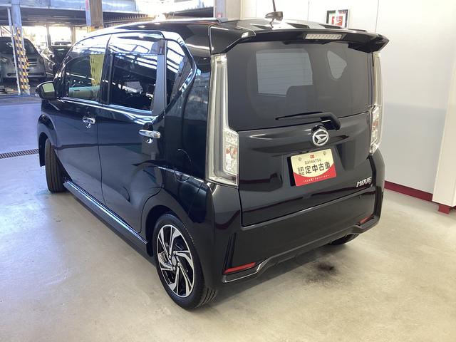 ムーヴカスタム　ＲＳ　ハイパーリミテッドＳＡIII衝突被害軽減ブレーキ　横滑り防止装置　オートハイビーム　アイドリングストップ　ステアリングスイッチ　オートライト　キーフリー　オートエアコン　ナビ　ドラレコ　パノラマカメラ　ＥＴＣ　マット　バイザー（岐阜県）の中古車