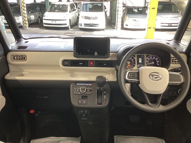 ムーヴキャンバスストライプスG衝突被害軽減ブレーキ 横滑り防止装置 オートハイビーム アイドリングストップ ステアリングスイッチ オートライト キーフリーシステム オートエアコン パノラマカメラ(岐阜県)の中古車