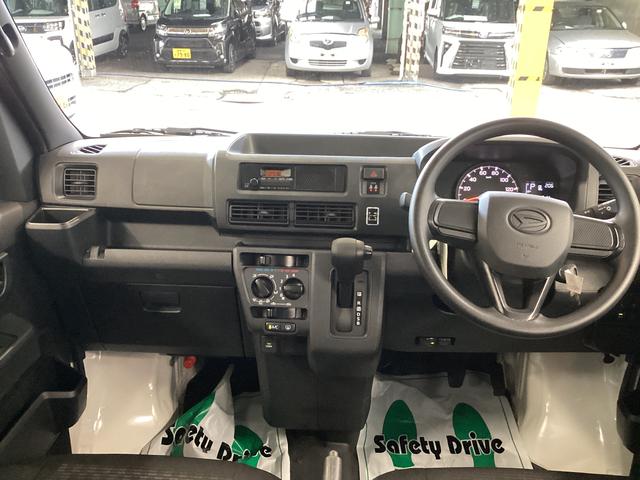 ハイゼットカーゴDX衝突被害軽減ブレーキ 横滑り防止装置 2WD CVT エアコン パワステ ラジオ オートハイビーム アイドリングストップ オートライト キーレス ETC マット バイザー(岐阜県)の中古車