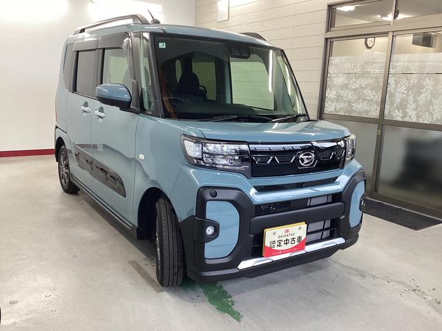 タントファンクロス衝突被害軽減ブレーキ　横滑り防止装置　オートハイビーム　アイドリングストップ　ステアリングスイッチ　オートライト　キーフリーシステム　オートエアコン　パノラマカメラ　マット　バイザー（岐阜県）の中古車