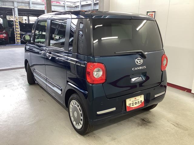 ムーヴキャンバスセオリーG衝突被害軽減ブレーキ 横滑り防止装置 オートハイビーム アイドリングストップ ステアリングスイッチ オートライト キーフリーシステム オートエアコン パノラマカメラ(岐阜県)の中古車