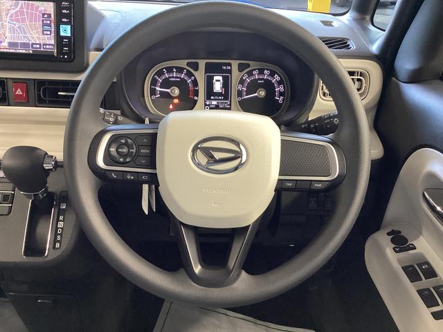 ムーヴキャンバスストライプスＧ衝突被害軽減ブレーキ　横滑り防止装置　オートハイビーム　アイドリングストップ　ステアリングスイッチ　オートライト　キーフリーシステム　オートエアコン　ナビ　ドラレコ　パノラマカメラ　ＥＴＣ　マット（岐阜県）の中古車