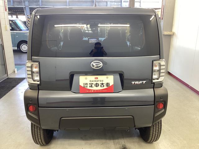 タフトＸ衝突被害軽減ブレーキ　横滑り防止装置　オートハイビーム　アイドリングストップ　ステアリングスイッチ　オートライト　キーフリーシステム　オートエアコン　ナビ　ドラレコ　ＥＴＣ　マット（岐阜県）の中古車