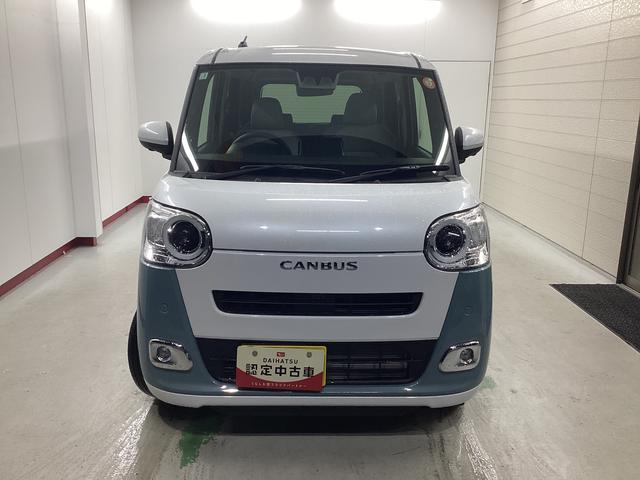 ムーヴキャンバスストライプスG衝突被害軽減ブレーキ 横滑り防止装置 オートハイビーム アイドリングストップ ステアリングスイッチ オートライト キーフリーシステム オートエアコン パノラマカメラ(岐阜県)の中古車