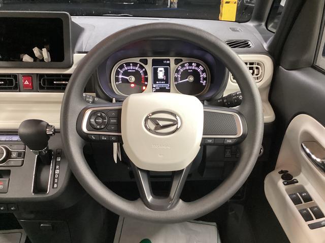 ムーヴキャンバスストライプスG衝突被害軽減ブレーキ 横滑り防止装置 オートハイビーム アイドリングストップ ステアリングスイッチ オートライト キーフリーシステム オートエアコン パノラマカメラ(岐阜県)の中古車