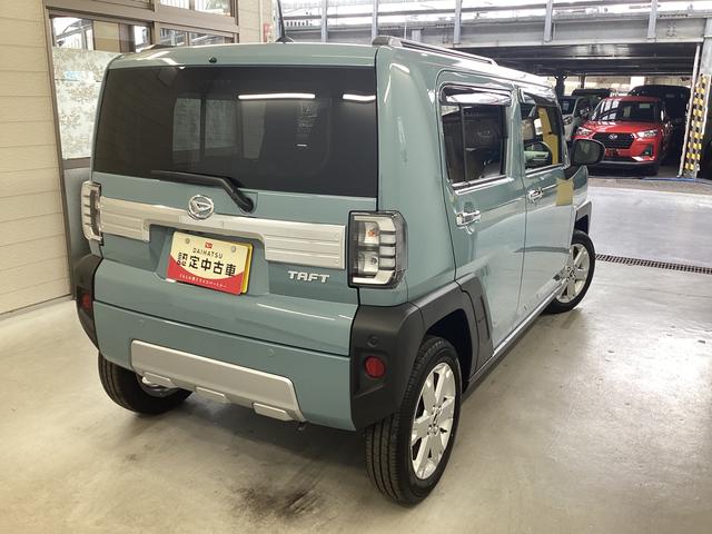 タフトＧ　クロムベンチャー衝突被害軽減ブレーキ　横滑り防止装置　オートハイビーム　アイドリングストップ　ステアリングスイッチ　オートライト　キーフリーシステム　オートエアコン　パノラマカメラ　マット　バイザー（岐阜県）の中古車