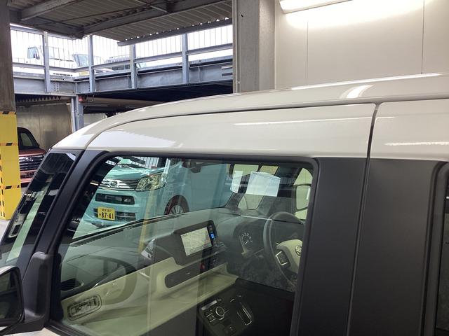 ムーヴキャンバスストライプスG衝突被害軽減ブレーキ 横滑り防止装置 4WD オートハイビーム アイドリングストップ ステアリングスイッチ オートライト キーフリー エアコン ナビ ドラレコ パノラマカメラ ETC マット バイザー(岐阜県)の中古車