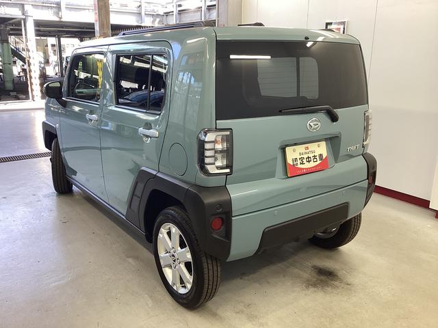 タフトＧ衝突被害軽減ブレーキ　横滑り防止装置　４ＷＤ　オートハイビーム　アイドリングストップ　ステアリングスイッチ　オートライト　キーフリーシステム　オートエアコン（岐阜県）の中古車