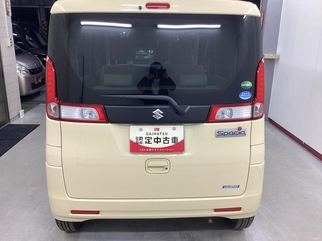 スペーシアGエアコン パワステ 社外CDチューナー ETC アイドリングストップ オートライト マット バイザー(岐阜県)の中古車
