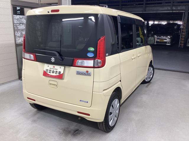 スペーシアGエアコン パワステ 社外CDチューナー ETC アイドリングストップ オートライト マット バイザー(岐阜県)の中古車
