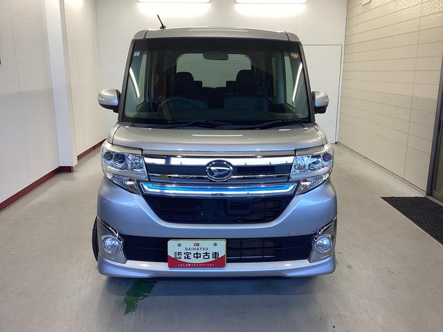 タントカスタムＸ　トップエディションＳＡ衝突被害軽減ブレーキ　横滑り防止装置　アイドリングストップ　ステアリングスイッチ　オートライト　キーフリーシステム　オートエアコン　ナビ　バックカメラ　マット　バイザー（岐阜県）の中古車