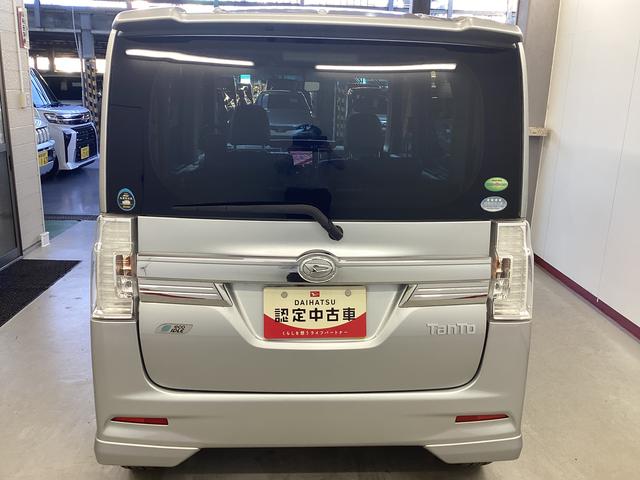 タントカスタムＸ　トップエディションＳＡ衝突被害軽減ブレーキ　横滑り防止装置　アイドリングストップ　ステアリングスイッチ　オートライト　キーフリーシステム　オートエアコン　ナビ　バックカメラ　マット　バイザー（岐阜県）の中古車