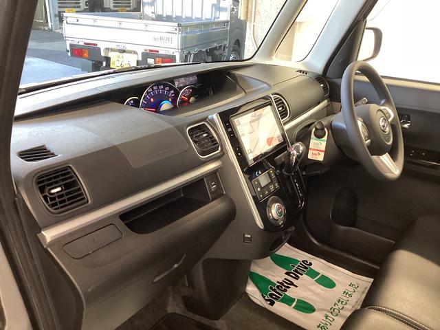 タントカスタムＸ　トップエディションＳＡ衝突被害軽減ブレーキ　横滑り防止装置　アイドリングストップ　ステアリングスイッチ　オートライト　キーフリーシステム　オートエアコン　ナビ　バックカメラ　マット　バイザー（岐阜県）の中古車