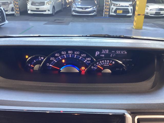 タントカスタムＸ　トップエディションＳＡ衝突被害軽減ブレーキ　横滑り防止装置　アイドリングストップ　ステアリングスイッチ　オートライト　キーフリーシステム　オートエアコン　ナビ　バックカメラ　マット　バイザー（岐阜県）の中古車