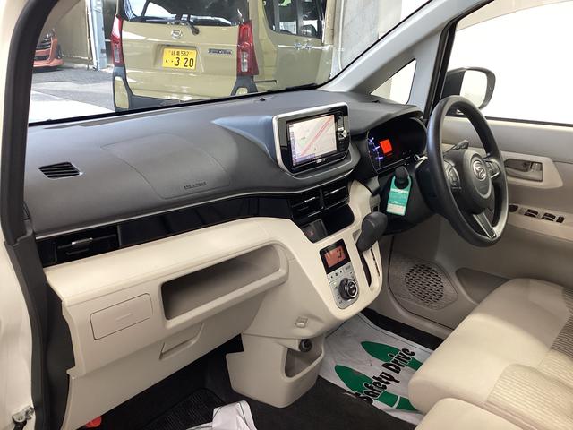 ムーヴＸ　ＳＡIII衝突被害軽減ブレーキ　横滑り防止装置　オートハイビーム　アイドリングストップ　ステアリングスイッチ　オートライト　キーフリー　オートエアコン　ナビ　バックカメラ　ＥＴＣ　社外ドラレコ　マット　バイザー（岐阜県）の中古車