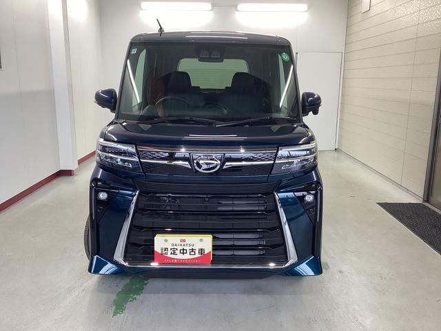 タントカスタムＲＳ衝突被害軽減ブレーキ　横滑り防止装置　４ＷＤ　オートハイビーム　アイドリングストップ　ステアリングスイッチ　オートライト　キーフリーシステム　オートエアコン（岐阜県）の中古車