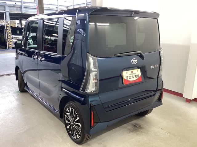 タントカスタムＲＳ衝突被害軽減ブレーキ　横滑り防止装置　４ＷＤ　オートハイビーム　アイドリングストップ　ステアリングスイッチ　オートライト　キーフリーシステム　オートエアコン（岐阜県）の中古車