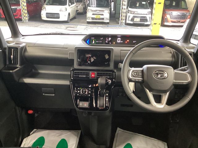 タントカスタムＲＳ衝突被害軽減ブレーキ　横滑り防止装置　４ＷＤ　オートハイビーム　アイドリングストップ　ステアリングスイッチ　オートライト　キーフリーシステム　オートエアコン（岐阜県）の中古車