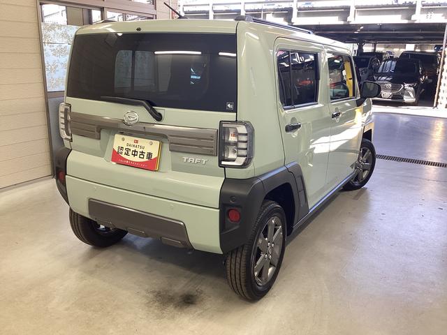 タフトＧ　ダーククロムベンチャー衝突被害軽減ブレーキ　横滑り防止装置　４ＷＤ　オートハイビーム　アイドリングストップ　ステアリングスイッチ　オートライト　キーフリーシステム　オートエアコン　パノラマカメラ（岐阜県）の中古車