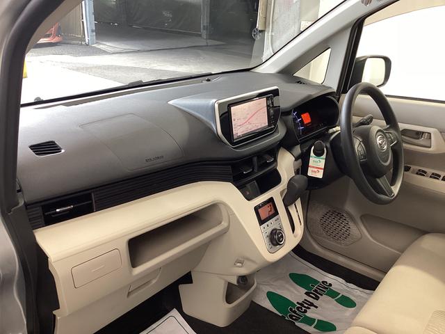 ムーヴＸ　ＳＡII衝突被害軽減ブレーキ　横滑り防止装置　アイドリングストップ　ステアリングスイッチ　オートライト　キーフリーシステム　オートエアコン　ナビ　ドラレコ　バックカメラ　ＥＴＣ　マット　バイザー（岐阜県）の中古車