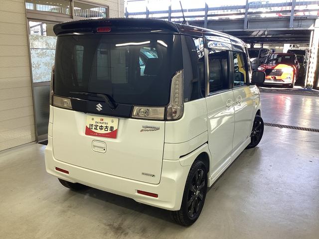 スペーシアカスタムXSリミテッド衝突被害軽減ブレーキ 横滑り防止装置 アイドリングストップ ステアリングスイッチ オートライト キーフリーシステム オートエアコン 社外ナビ バックカメラ ETC マット バイザー(岐阜県)の中古車