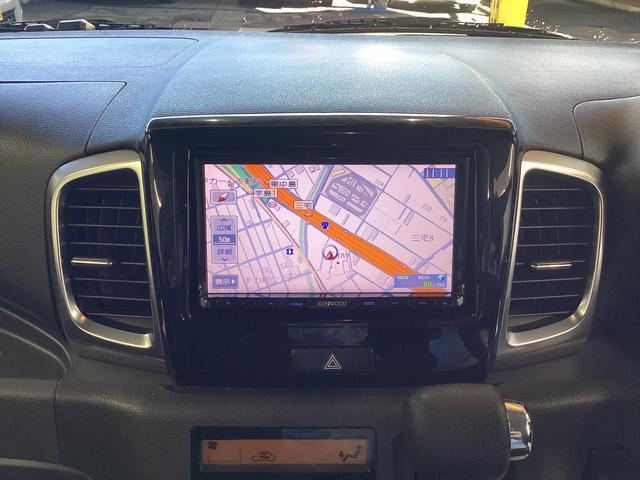 スペーシアカスタムXSリミテッド衝突被害軽減ブレーキ 横滑り防止装置 アイドリングストップ ステアリングスイッチ オートライト キーフリーシステム オートエアコン 社外ナビ バックカメラ ETC マット バイザー(岐阜県)の中古車