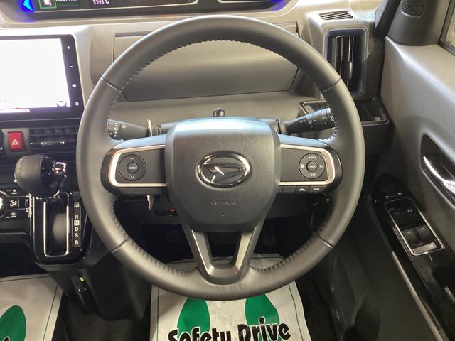 タントカスタムＲＳセレクション衝突被害軽減ブレーキ　横滑り防止装置　４ＷＤ　オートハイビーム　アイドリングストップ　ステアリングスイッチ　オートライト　キーフリー　エアコン　ナビ　ドラレコ　バックカメラ　ＥＴＣ　マット　バイザー（岐阜県）の中古車