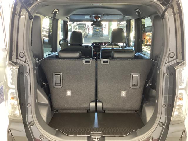 タントカスタムRS衝突被害軽減ブレーキ 横滑り防止装置 オートハイビーム アイドリングストップ ステアリングスイッチ オートライト キーフリーシステム オートエアコン パノラマカメラ マット バイザー(岐阜県)の中古車